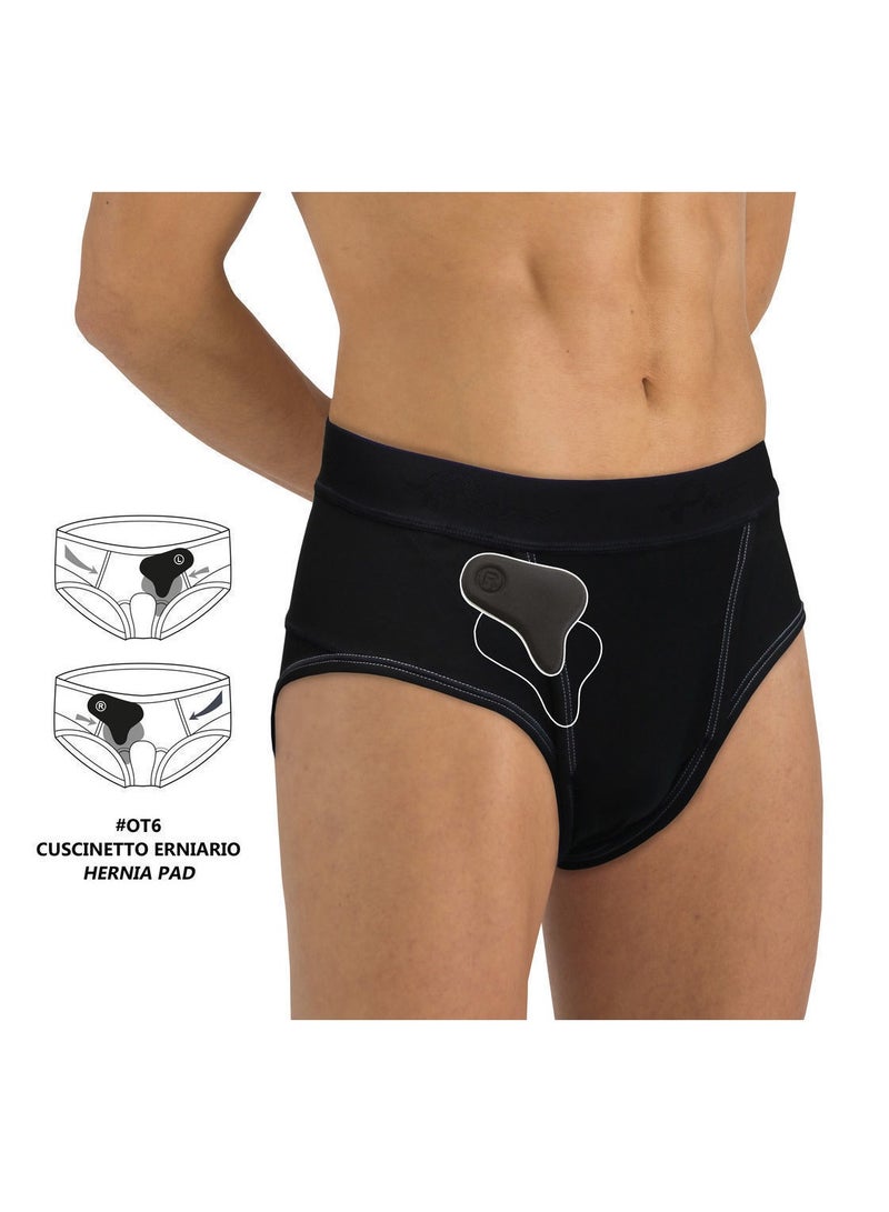 PAVIS Orthopedic Hernia Slip – Support for Reducible Inguinal Hernias, Post-Surgery Use, Prevents Relapse, Effective During Sports, Easy-Open Design, Non-Allergenic, Skin-Safe, 100% Cotton Contact Layer - Image 1