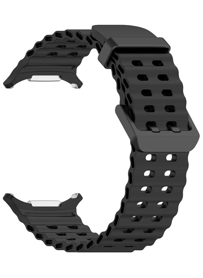 Digipace - Breathable Sport Band ,Compatible with Samsung Galaxy Watch 7 Ultra Bands,No Gap Soft Silicone Waterproof Replacement Bands for Women Man Strap - Image 1