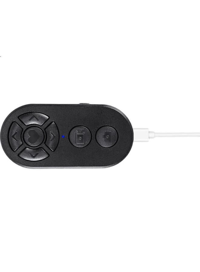 Fotopro Bt-9 Bluetooth Remote Control For Smartphones, Supports Photo And Video Taking, Page-Turning, And Likes, White - Image 3