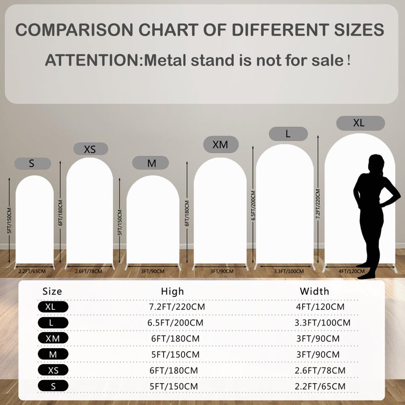 FiVan Spandex Arch Covers Stretchy Curved Backdrop Mexico Flower Black Background Cover for Day of The Dead Festival Decoration (Width=48"(120cm),Height=85"(210cm),FUS-Arch-GX-1045) - Image 5