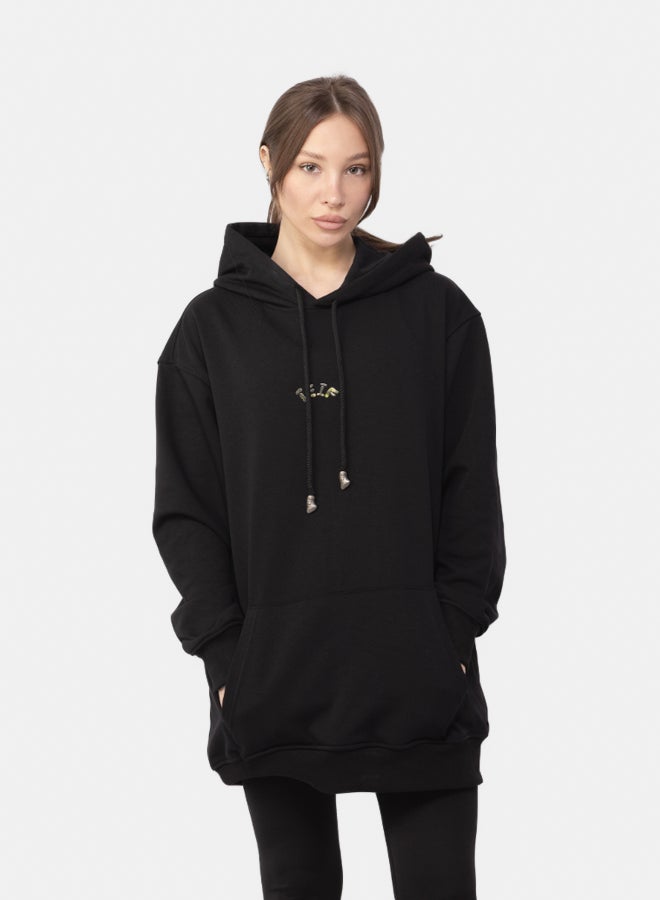 Teif paris Abstract Outline Hoodie  - Image 1
