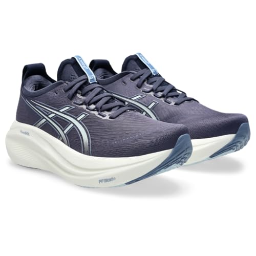 ASICS Women's Gel-Nimbus 27 Running Shoe, 7.5, Indigo Fog/Cool Grey - Image 3