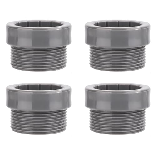 PEUTIER PEUTIER 4pcs Pool Umbrella Stabilizer Adapter, Threaded Umbrella Stand Adapter Plastic Pool Umbrella Sleeve Umbrella  - Image 1