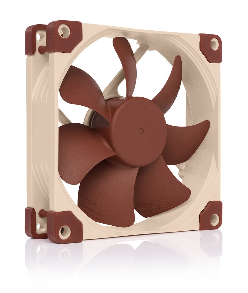 NOCTUA مروحة نوكتوا NF-A9 PWM، مروحة هادئة متميزة، 4 دبابيس (92 مم، بني) - Image 1