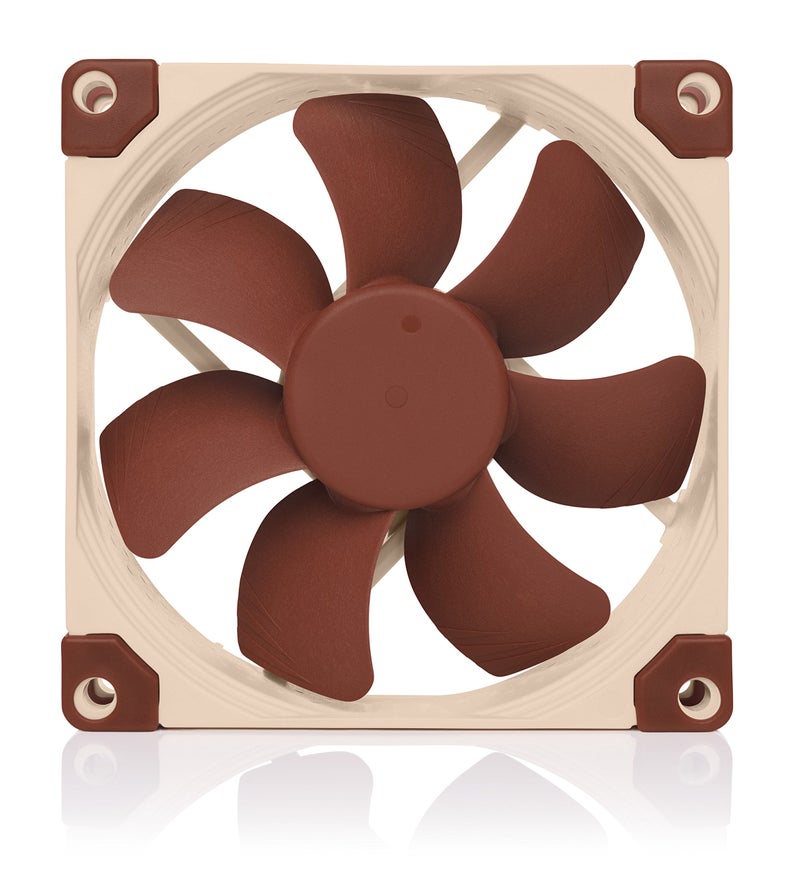 NOCTUA مروحة نوكتوا NF-A9 PWM، مروحة هادئة متميزة، 4 دبابيس (92 مم، بني) - Image 3