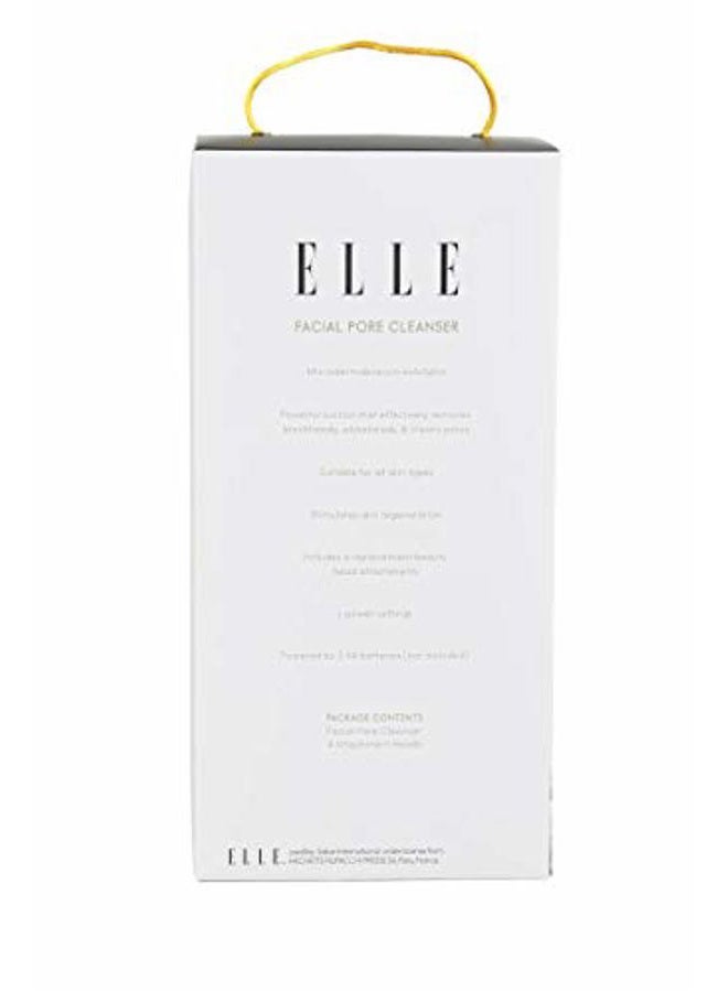 Elle Facial Pore Cleanser, Removes Blackheads & Whiteheads, Vacuum Suction Dirt/Oil Fast, Includes 4 attachments, Sage Grey - Image 4