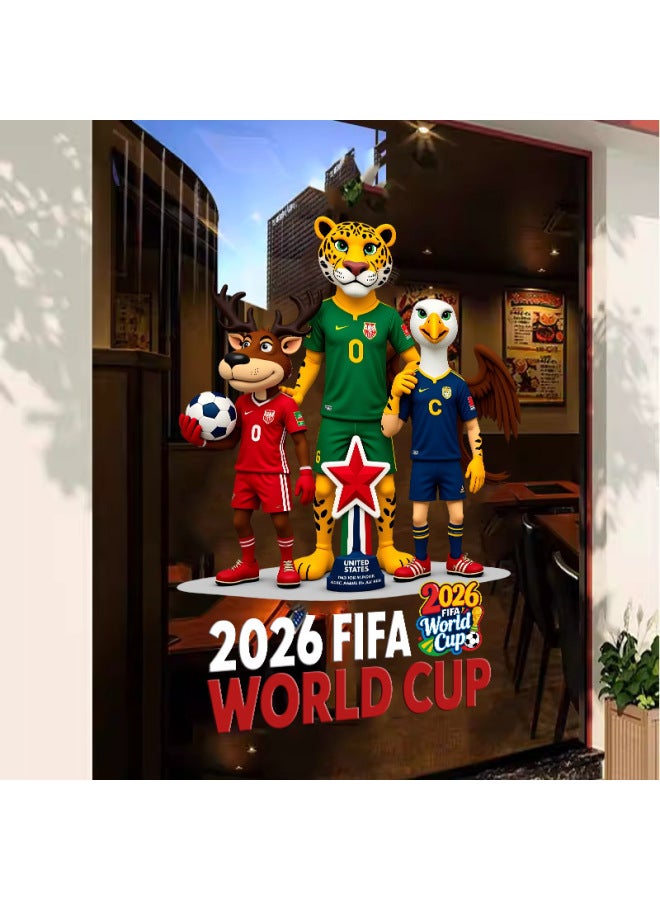ديكورات وأجواء مستوحاة من كأس العالم 2026 - المواصفات: حجم كبير، فئة اللون: HJ536D - Image 4