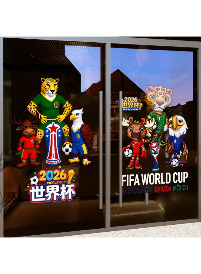 ديكورات وأجواء مستوحاة من كأس العالم 2026 - المواصفات: حجم كبير، فئة اللون: HJ536D - Image 2