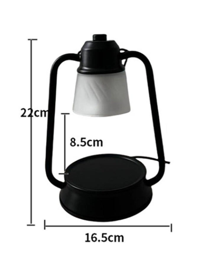 general Vintage Candle Lamp Iron Art Aroma Wax Warmer Lamp for Bedroom Bedside Desk Creative Table Lamp UK Standard - Image 3