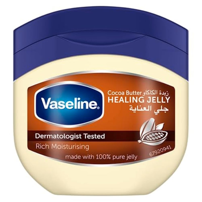 Vaseline® Cocoa Butter Healing Jelly Made With Triple Purified Formula For Rich Moisturization 100G - Image 1
