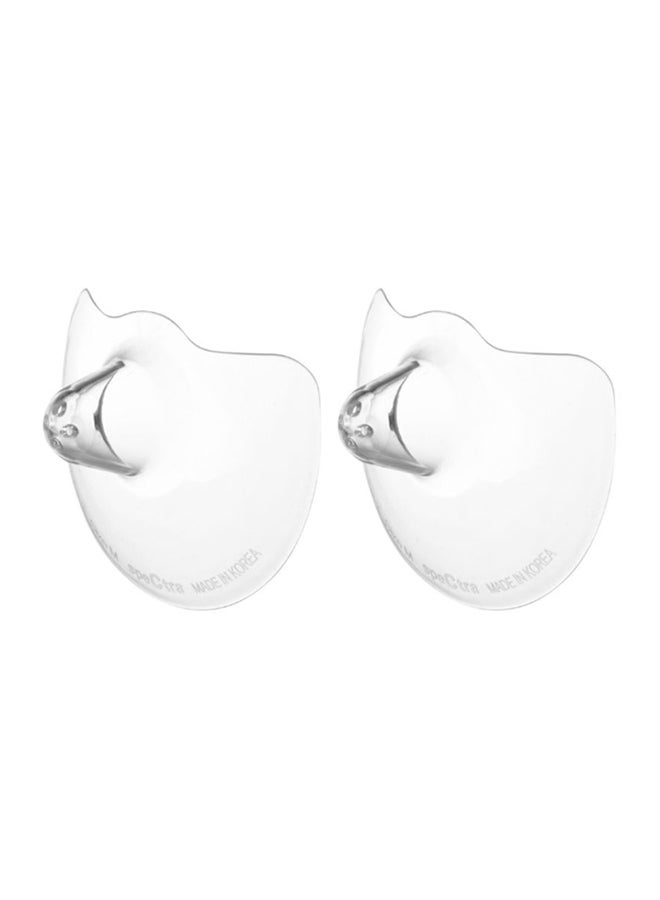 Spectra Feeding Bottles Nipple Shield Clear 16mm