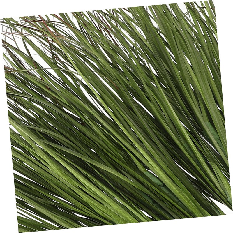 TOPPERFUN 12Pcs Artificial Grass, 11.79in Fake Grass Artificial Shrub Plants, Tall Plants Greenery Stems Weed for Room Indoor Home, Patio, Vase, Restaurant Decoration - Image 4