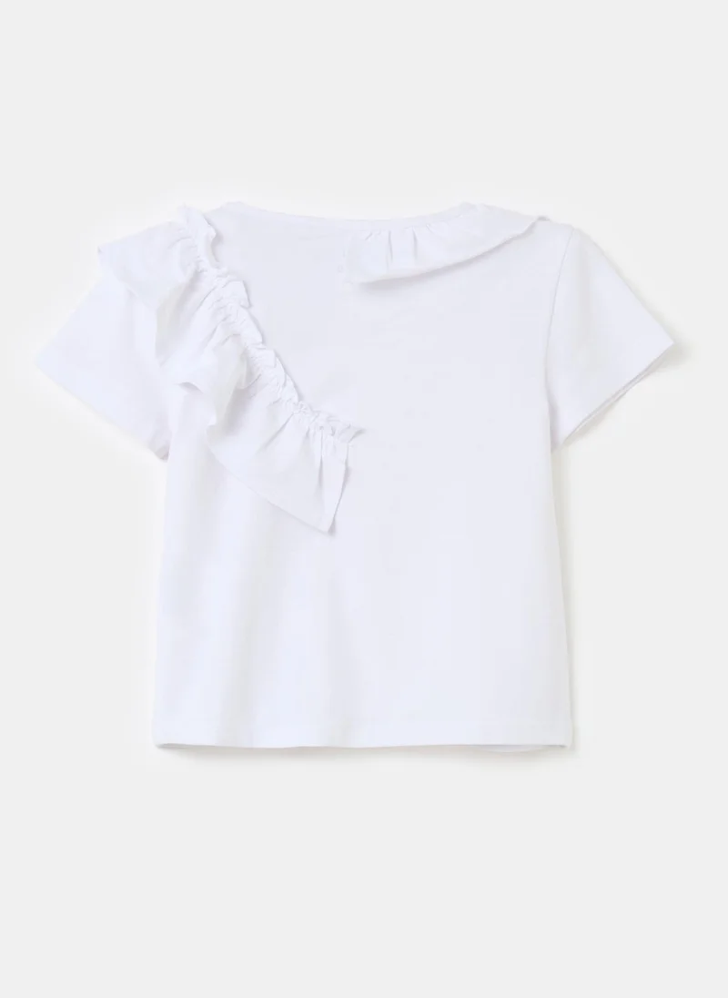 او في اس Ovs T-Shirt W/Ru Optical Whit