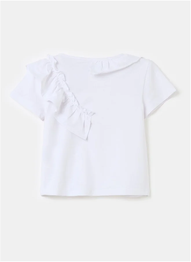 Ovs Ovs T-Shirt W/Ru Optical Whit