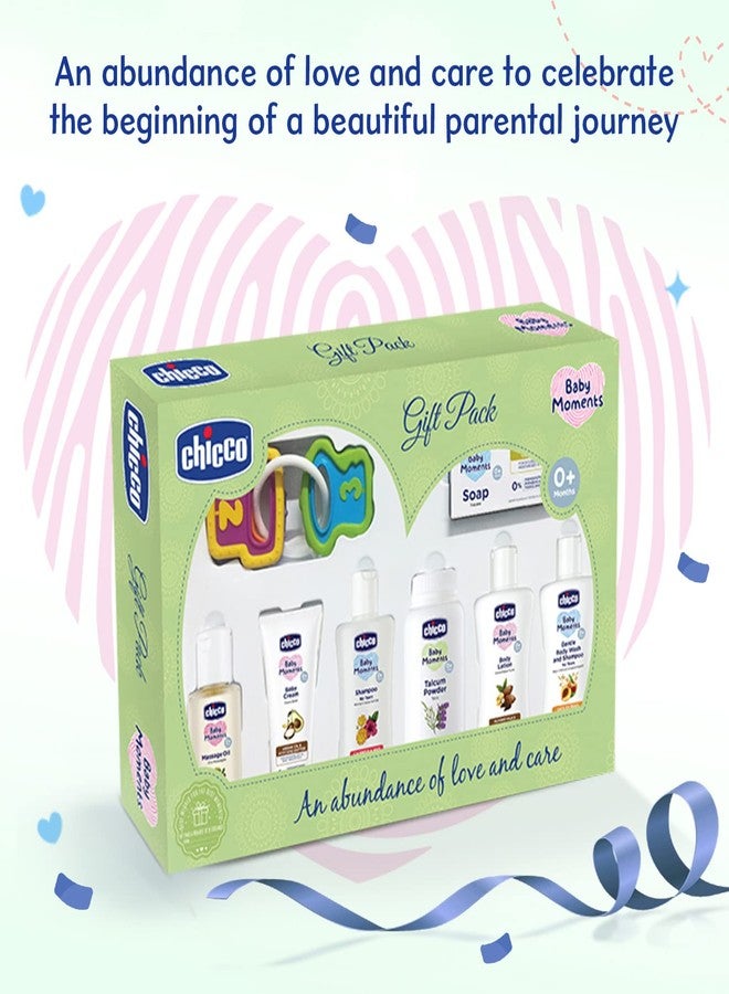 Chicco Baby Moments Delight Set Green, Gift Set for Babies, 0m+ - Image 3