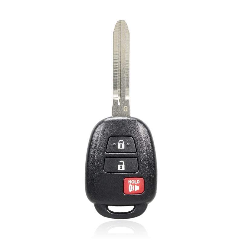 Replacement for Toyota 2012 2013 2014 2015 2016 Prius C Remote Entry Key Fob HYQ12BDM G Chip New Uncut Blade by AutoKeyMax 1