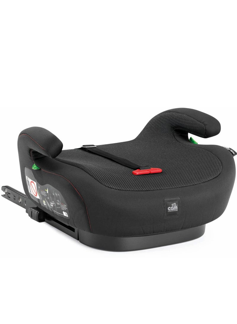 Cam - مقعد مبطن للأطفال Vista I-Size، مساند للذراعين، خارجي، أصلي، خفيف الوزن ومريح للأطفال والرضع، سهل السفر، حماية، سهل الإزالة، حتى عمر 0-3 سنوات 7.5 كجم - رمادي/رمادي فاتح - Image 2