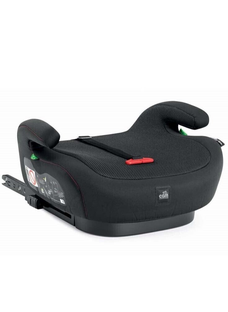 Cam - مقعد مبطن للأطفال Vista I-Size، مساند للذراعين، خارجي، أصلي، خفيف الوزن ومريح للأطفال والرضع، سهل السفر، حماية، سهل الإزالة، حتى عمر 0-3 سنوات 7.5 كجم - رمادي/رمادي فاتح - Image 1