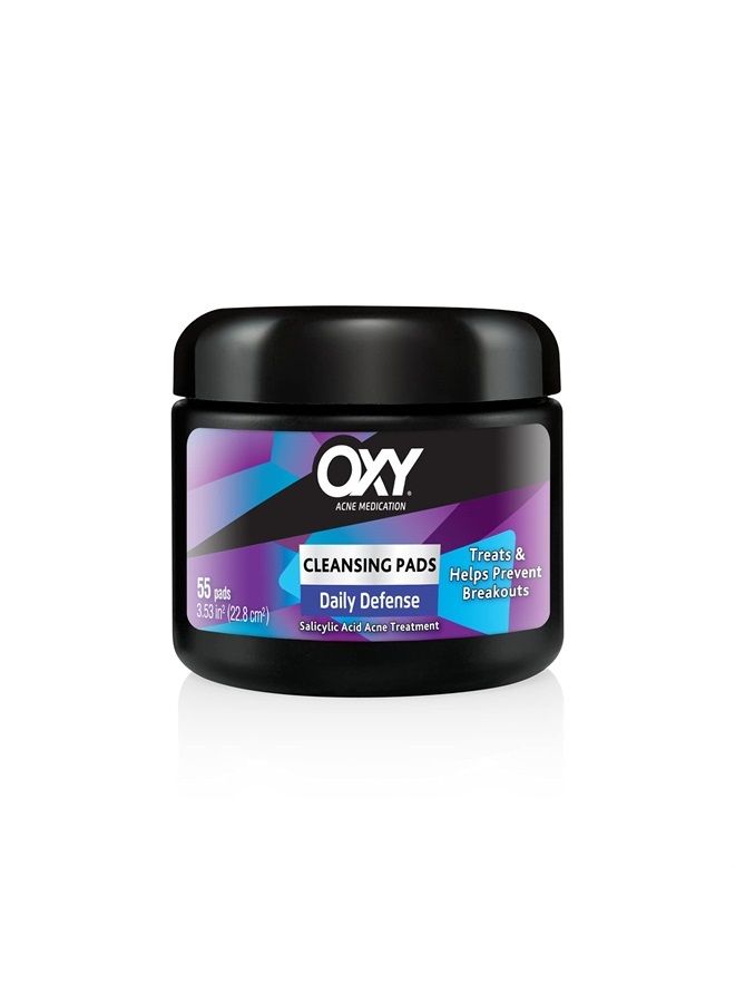 OXY Maximum Strength Deep Pore Cleansing Pads - 55 Count Jar - Image 1