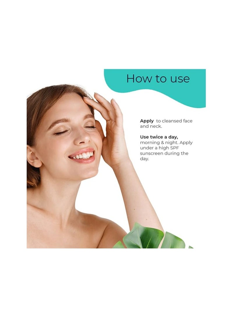 بيلجريم مجموعة بيلجريم لإزالة حب الشباب والبثور | مرطب جل خالي من الزيوت ٥٠ غرام، ألفا أربوتين وسيروم مُشرق بفيتامين سي ٣٠ مل | لبشرة صافية وخالية من العيوب | جميع أنواع البشرة | منتجات العناية الكورية - Image 2