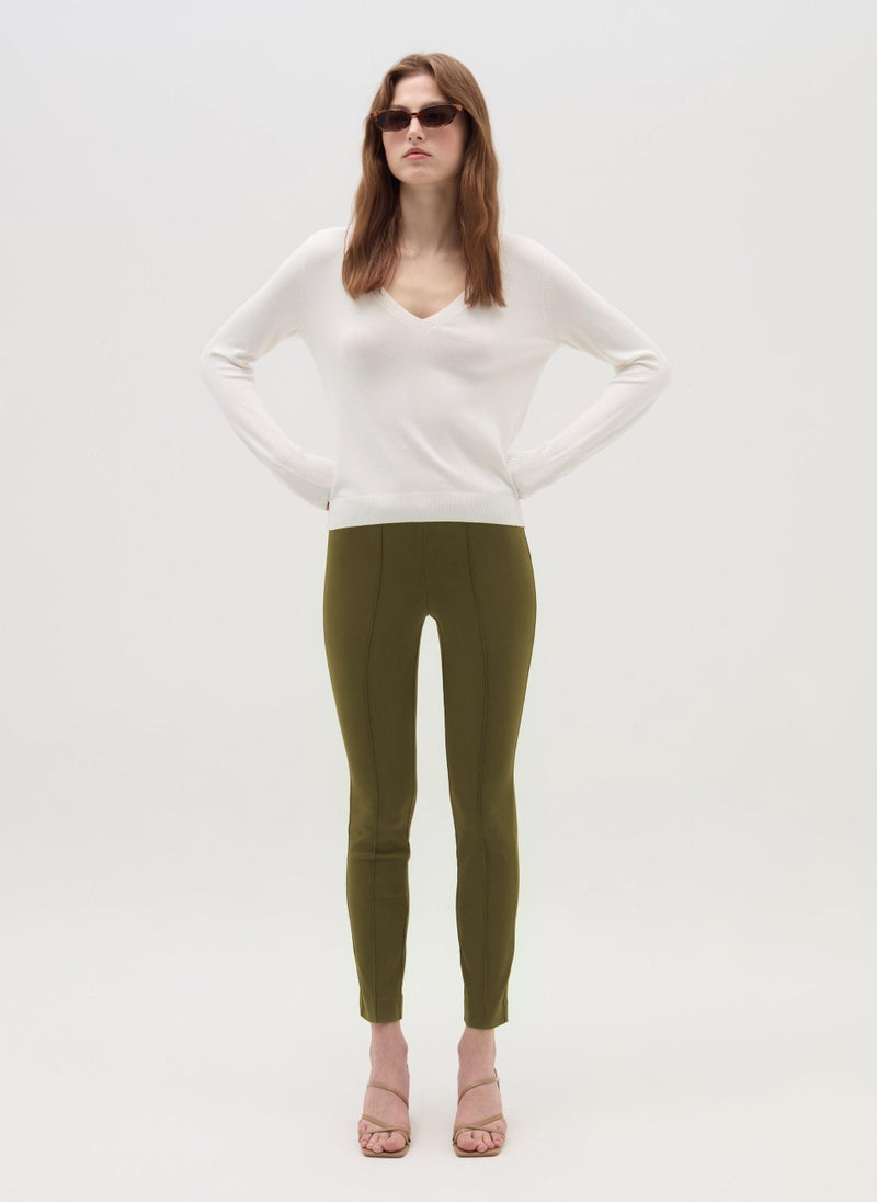 Ovs Leggings with raised stitching - Image 1