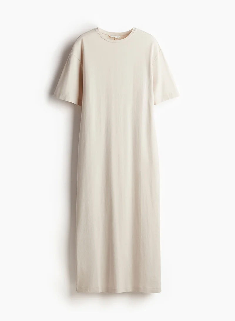 اتش اند ام Minimalist Cotton Dress