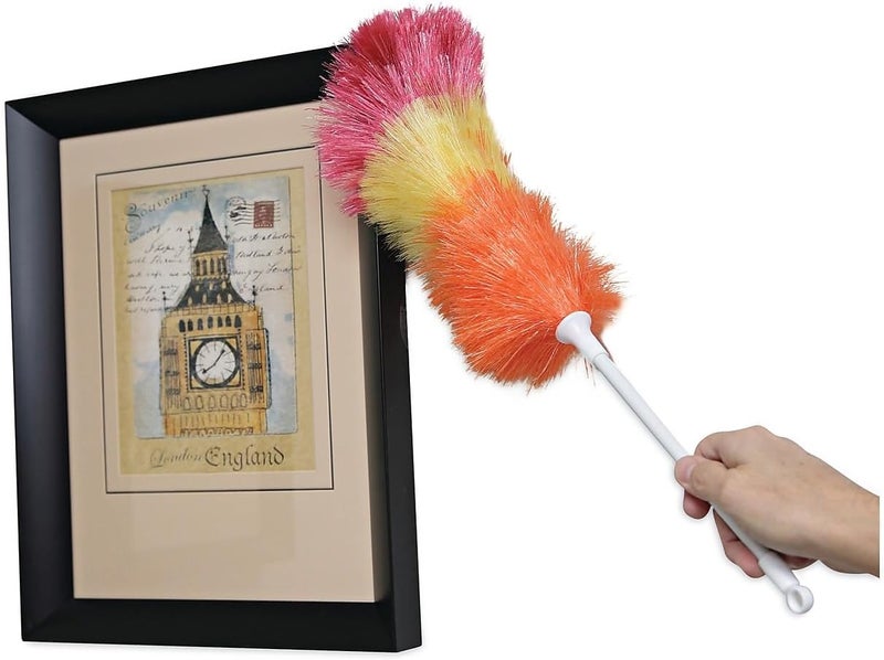 Boardwalk BWK9441 Polywool Duster with 20 in Plastic Handle  Assorted Colors - Image 3