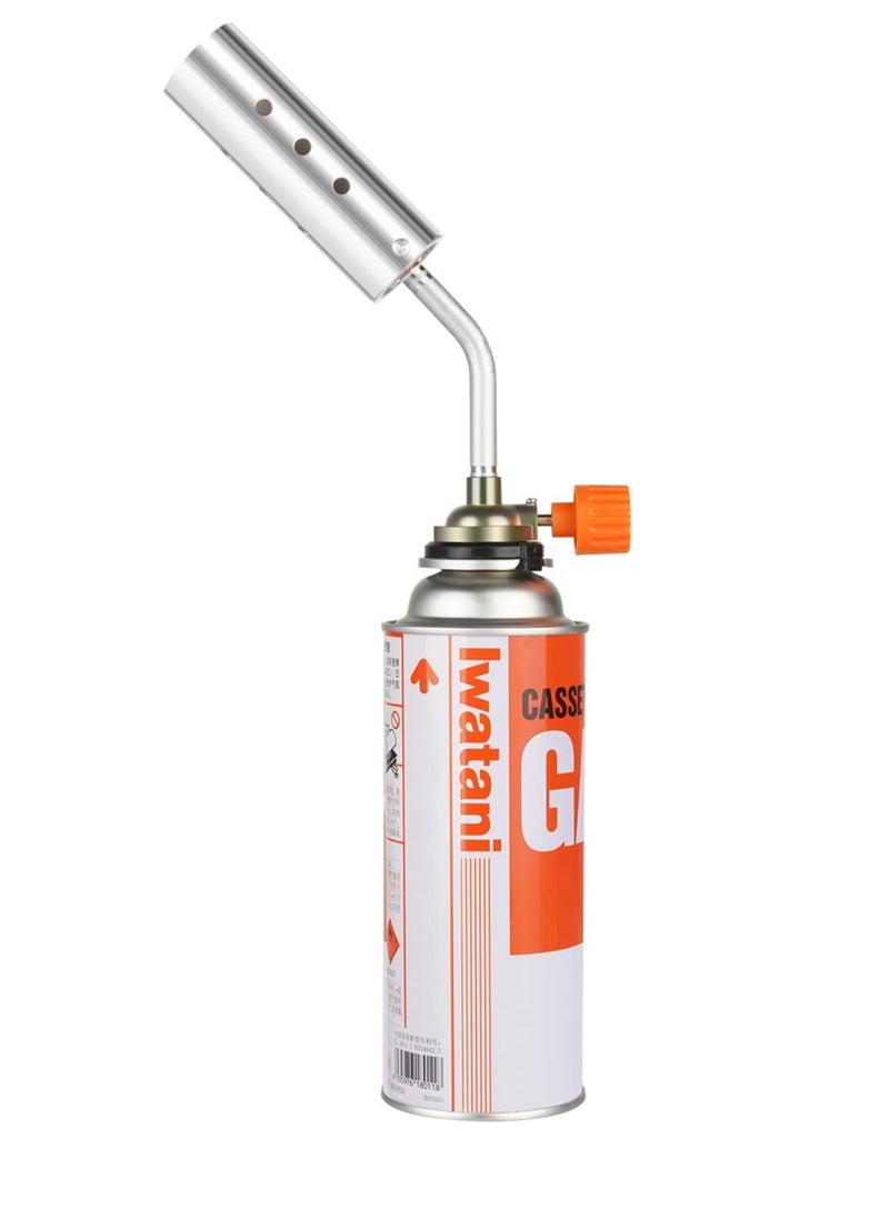 PAMEER - Multi-Purpose Butane Propane Torch, Flame Gun, Kitchen Torch, Cooking Torch, Adjustable Flame, Mini Blow Lighter Gas burner, Culinary Torch for BBQ, Baking, Cooking, Soldering, Jewelry Welding. - Image 1