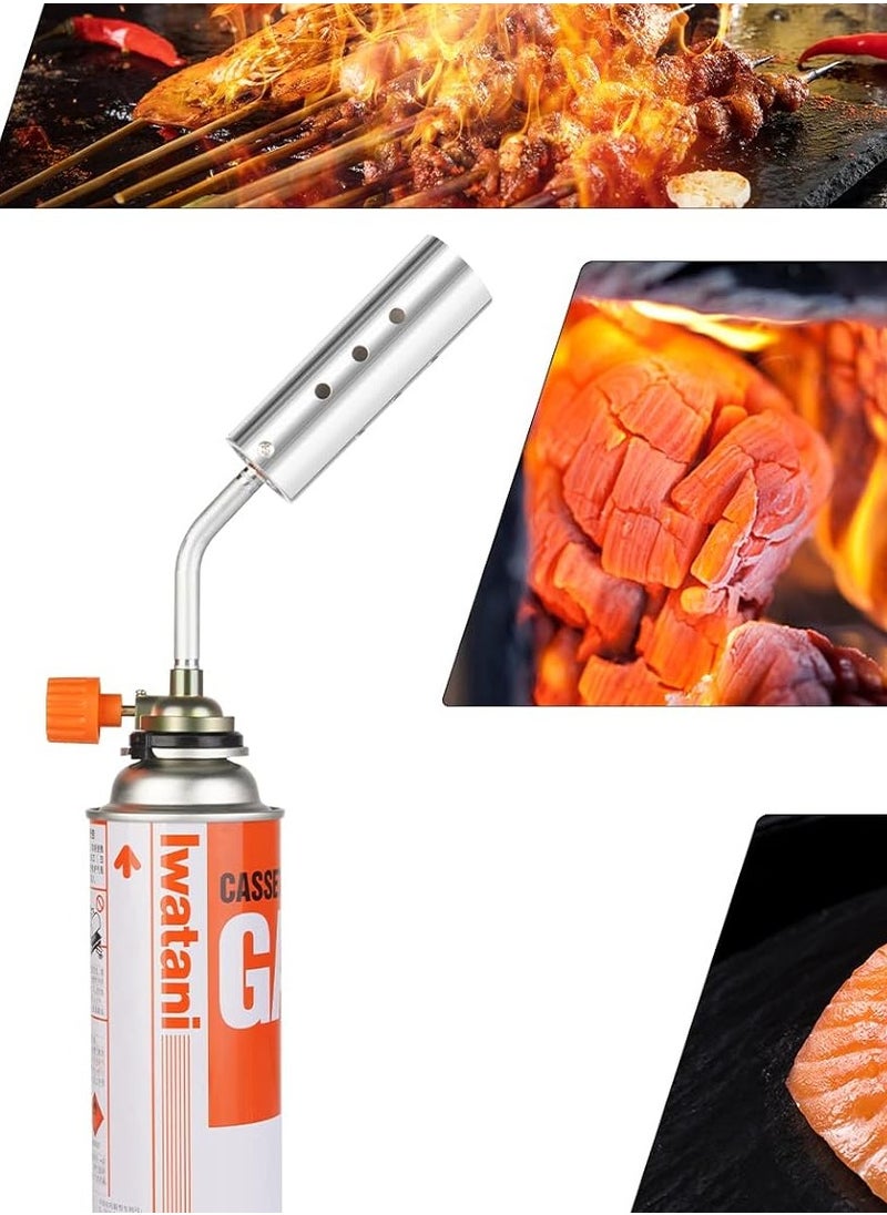 PAMEER - Multi-Purpose Butane Propane Torch, Flame Gun, Kitchen Torch, Cooking Torch, Adjustable Flame, Mini Blow Lighter Gas burner, Culinary Torch for BBQ, Baking, Cooking, Soldering, Jewelry Welding. - Image 1