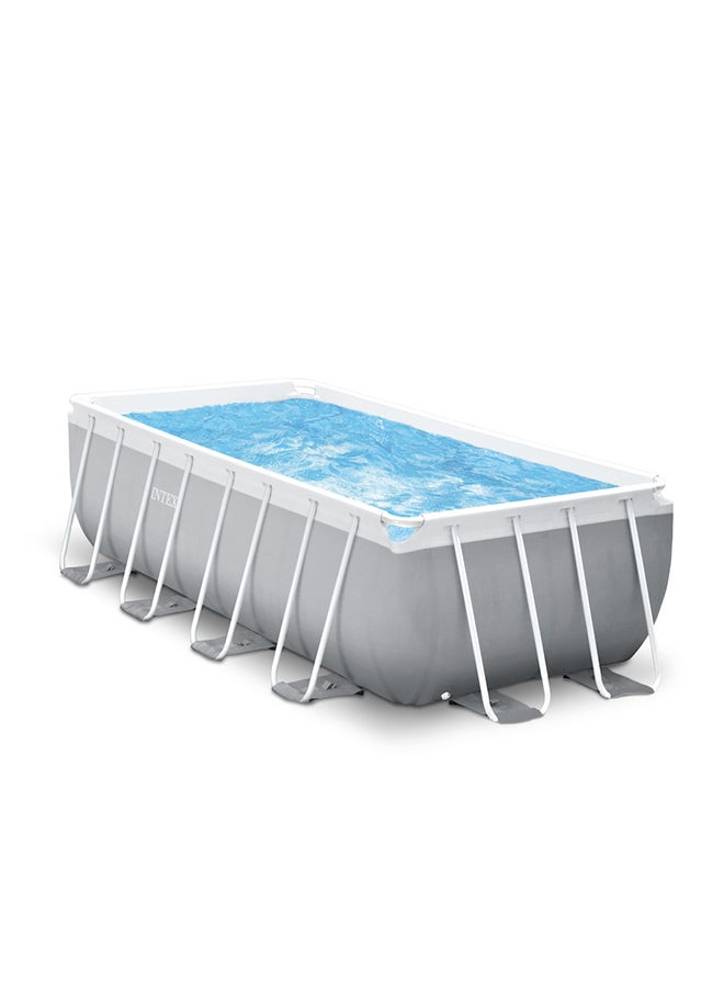 INTEX INTEX 4M X 2M X 1.22M PRISM FRAME RECTANGULAR POOL SET  - Image 1