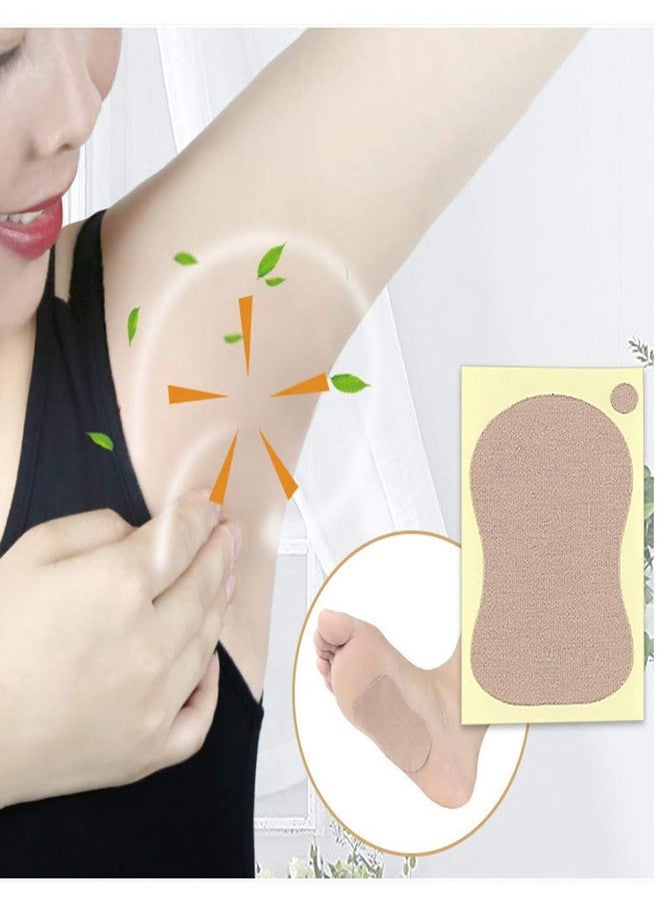SUPVOX Underarm Armpit Sweat Pads Stickers Disposable Adhesive Sweat Shield Guard for Women Men 10Pcs - Image 2