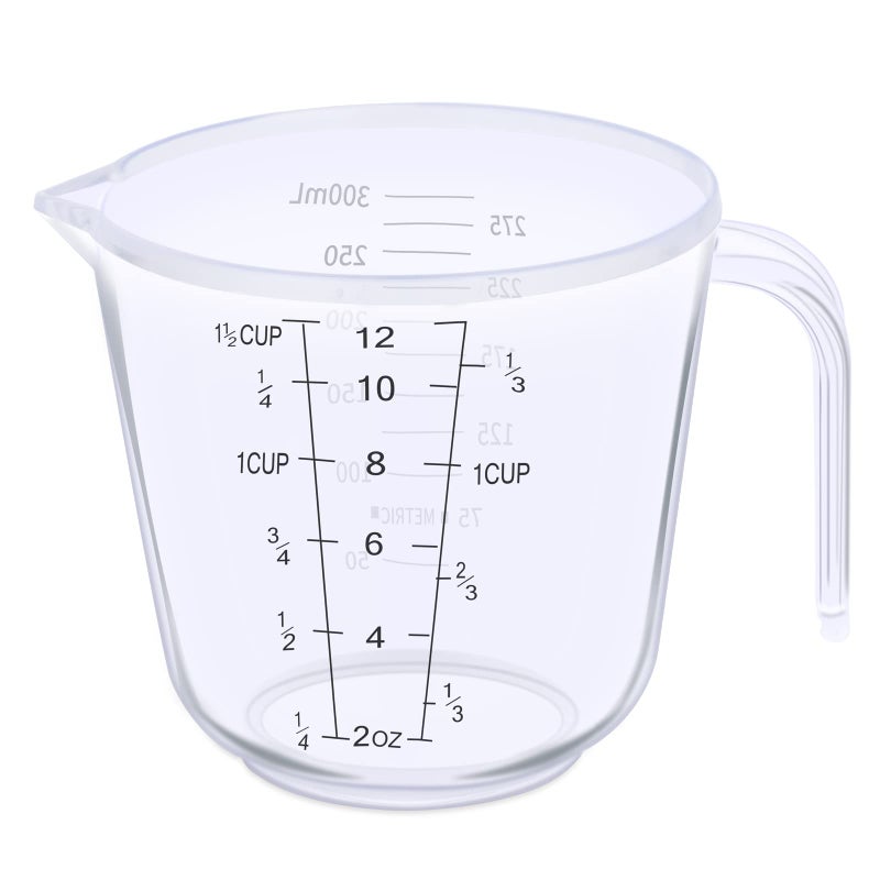 DOTINGHUX Measuring Cup 1  Cup Clear
