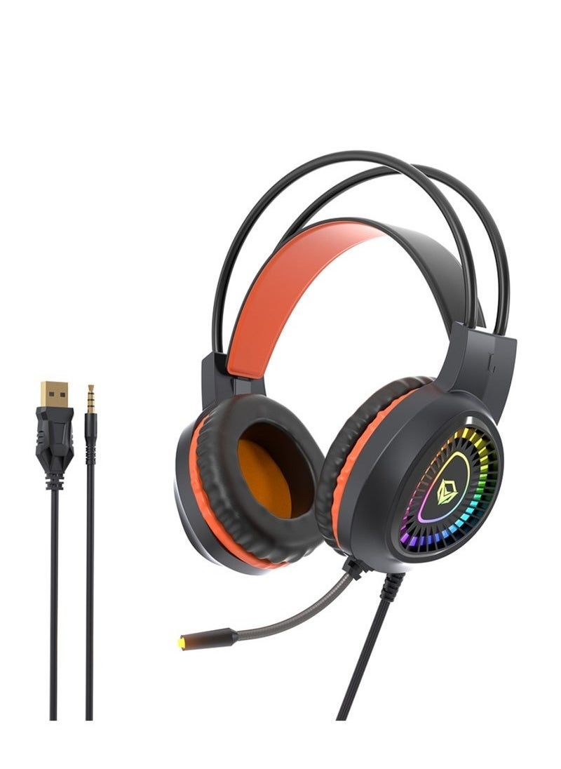 ELTRAZONE MT-C505 4 in 1 Gaming Combo Kit – Anti-Ghost RGB Mechanical Keyboard with 5+1 Programmable Buttons, 3200 DPI High Precision Gaming Mouse, Backlit Gaming Headphone with Omni-Directional Microphone, and Large High-Precision Mouse Pad for Pro Gamers  - Image 4