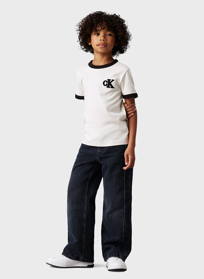 Calvin Klein Jeans RINGER MONO SS T-SHIRT