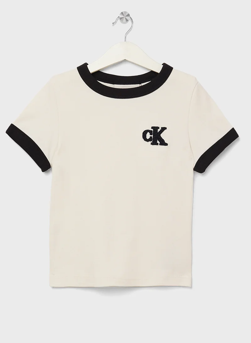 Calvin Klein Jeans RINGER MONO SS T-SHIRT