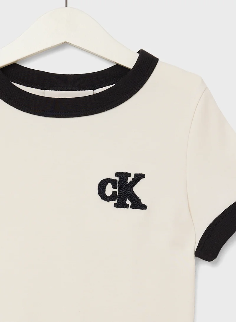 Calvin Klein Jeans RINGER MONO SS T-SHIRT