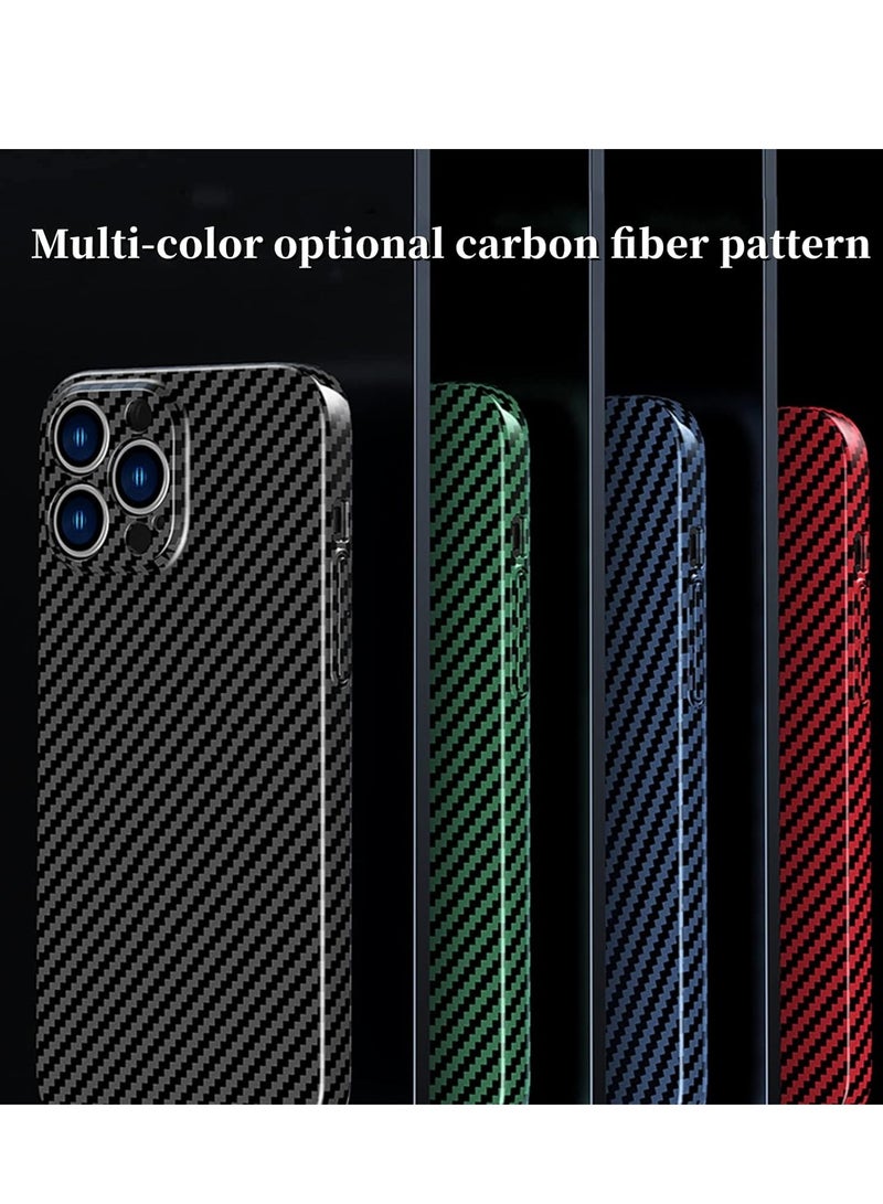 ELTRAZONE Personality Handsome Light Thin Carbon Fiber Pattern PC Phone case Compatible with iPhone 15 Plus Unique Comfortable Cool Shockproof Back Cover - Image 5