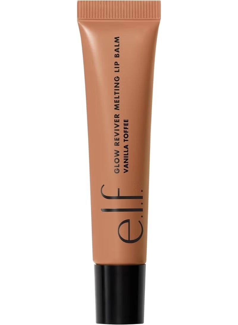 elf Glow Reviver Melting Lip Balm, Hydrating Tinted Lip Balm For A Glossy Finish & Soft, Supple Lips,(Vanilla Toffee) - Image 1