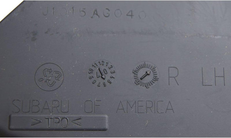 for Subaru for Outback 2005-2009 Rear Left Mudflap Painted Plastic J101SAG040EJ - Image 2