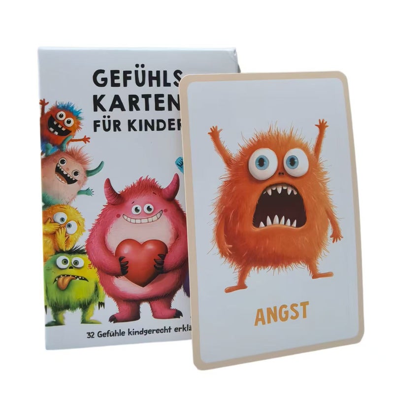 Emotion Flash Cards for Kids - 32 Cards - Image 5