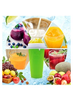 Slushy Maker Cup, Slushy Maker Ice Frozen Squeeze Cup Cooling Maker Cup Freeze Mug Milkshake Smoothie Mug