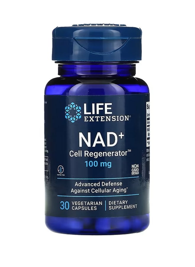 Life Extension - NAD+ Cell Regenerator 100 mg 30 Vegetarian Capsules - Image 1