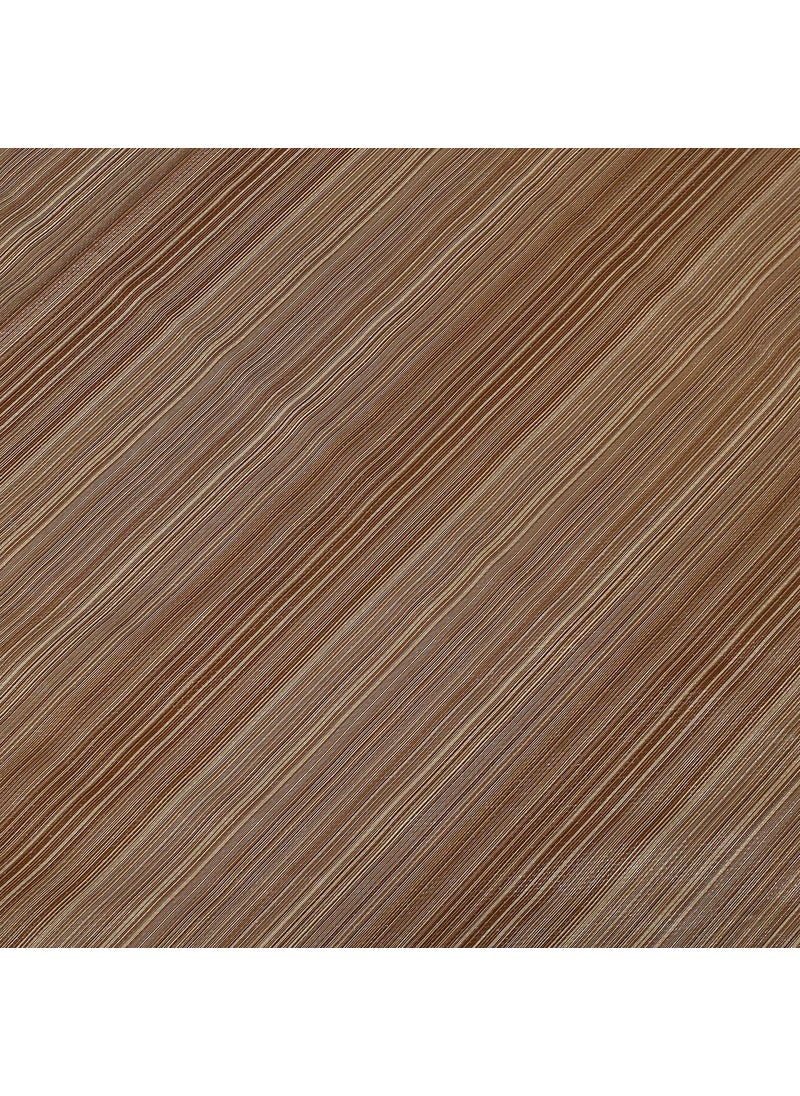 craft city CRAFT CITY Brown Color Wood Printed Center/Dining Table Cover for 2/4/6 Seater Table Cloth/Water and dust with Oil-Proof PVC Rectangular Shape (54x78 inch)  - Image 3