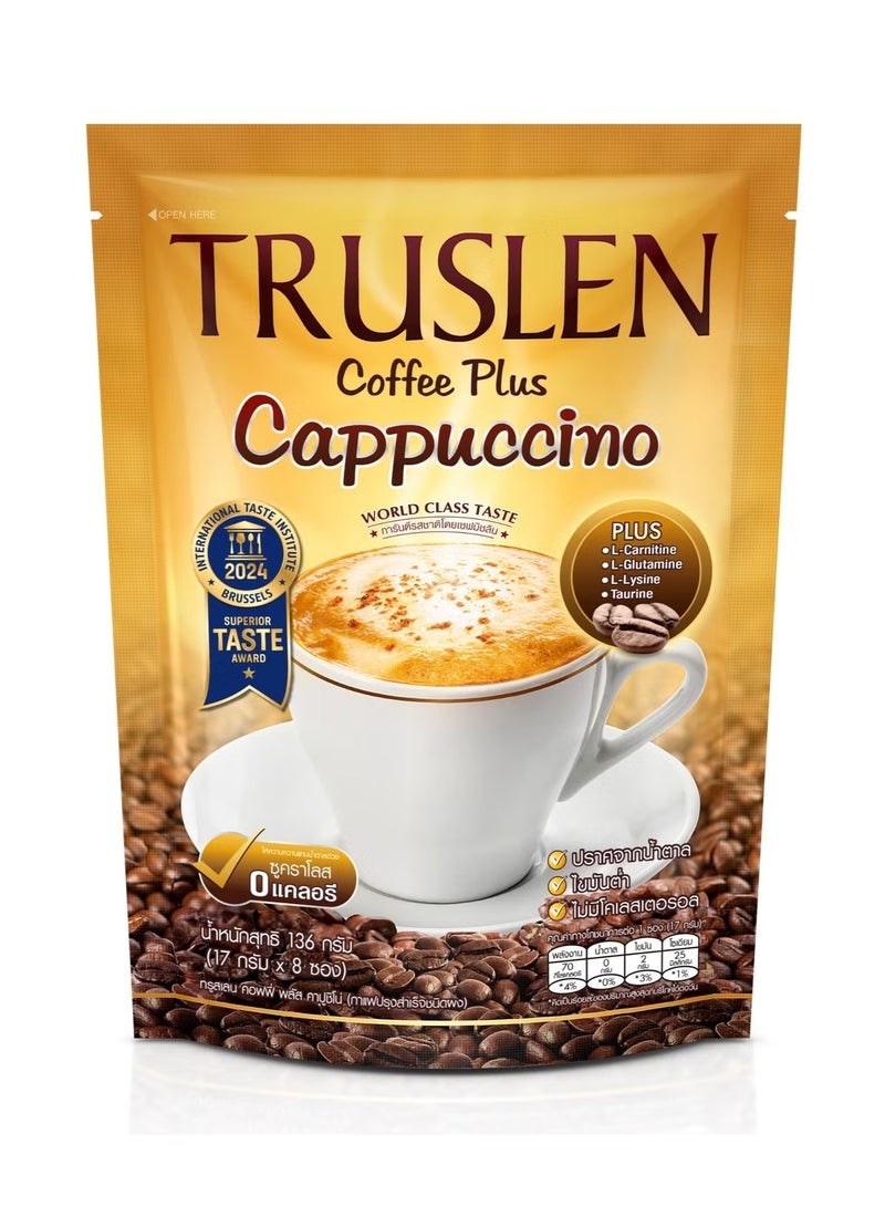 Truslen Coffee Plus Cappuccino Instant Mix – Premium Creamy Coffee - Image 1