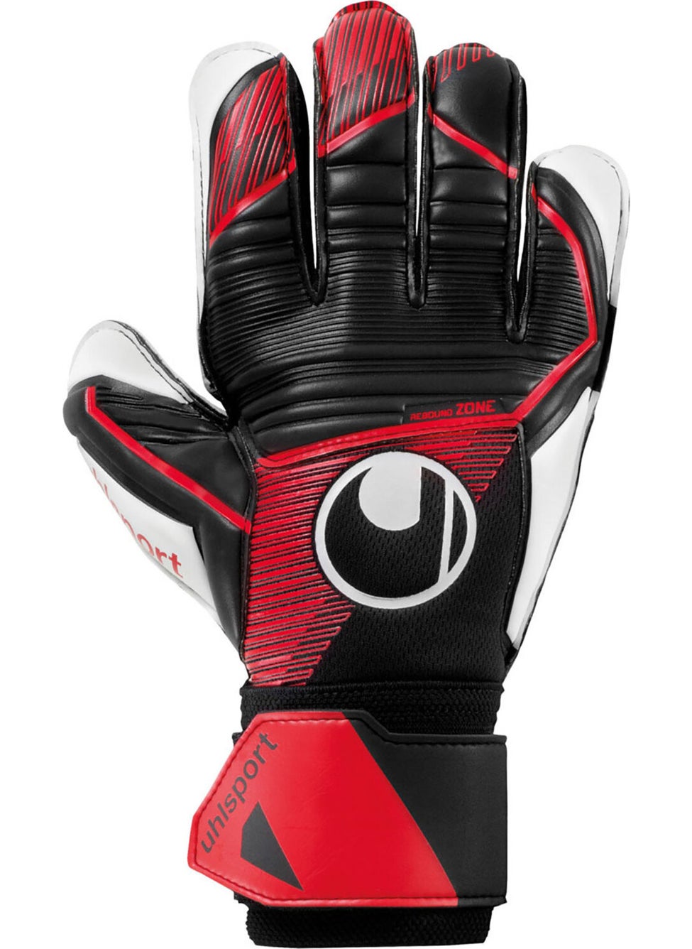UHLSPORT - قفازات حارس مرمى حمراء غير محددة الجنس من باورلاين سوفت برو 101131101 - Image 1