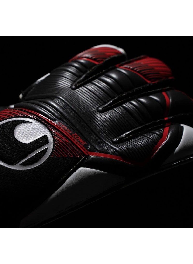 UHLSPORT - قفازات حارس مرمى حمراء غير محددة الجنس من باورلاين سوفت برو 101131101 - Image 1