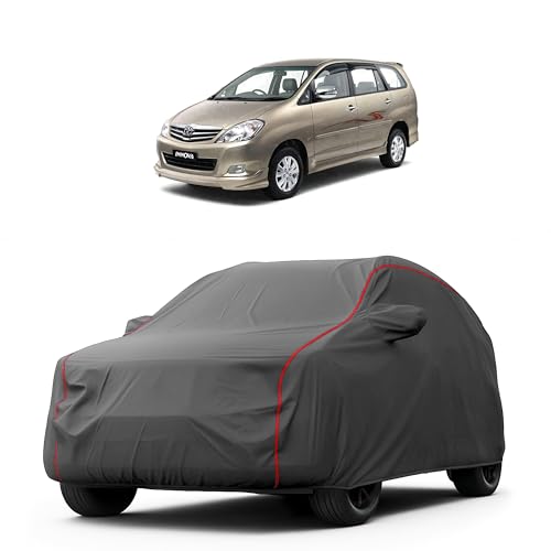 MADAFIYA Heavy-Duty Car Cover for Compatible with Toyota Innova (2005 to 2025 All Models) Deluxe Car Protection Cover – Waterproof & UV-Resistant All-Season Exterior Protection - Image 1