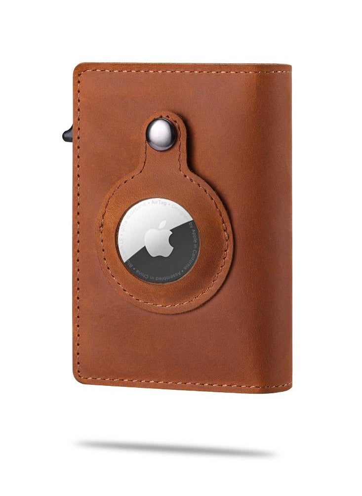 Generic - Oryx Genuine Leather Airtag Wallet - Image 1