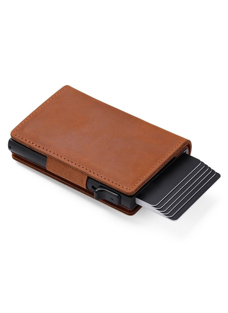 Generic - Oryx Genuine Leather Airtag Wallet - Image 1