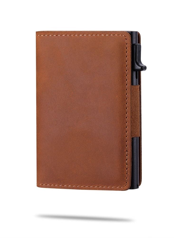 Generic - Oryx Genuine Leather Airtag Wallet - Image 1
